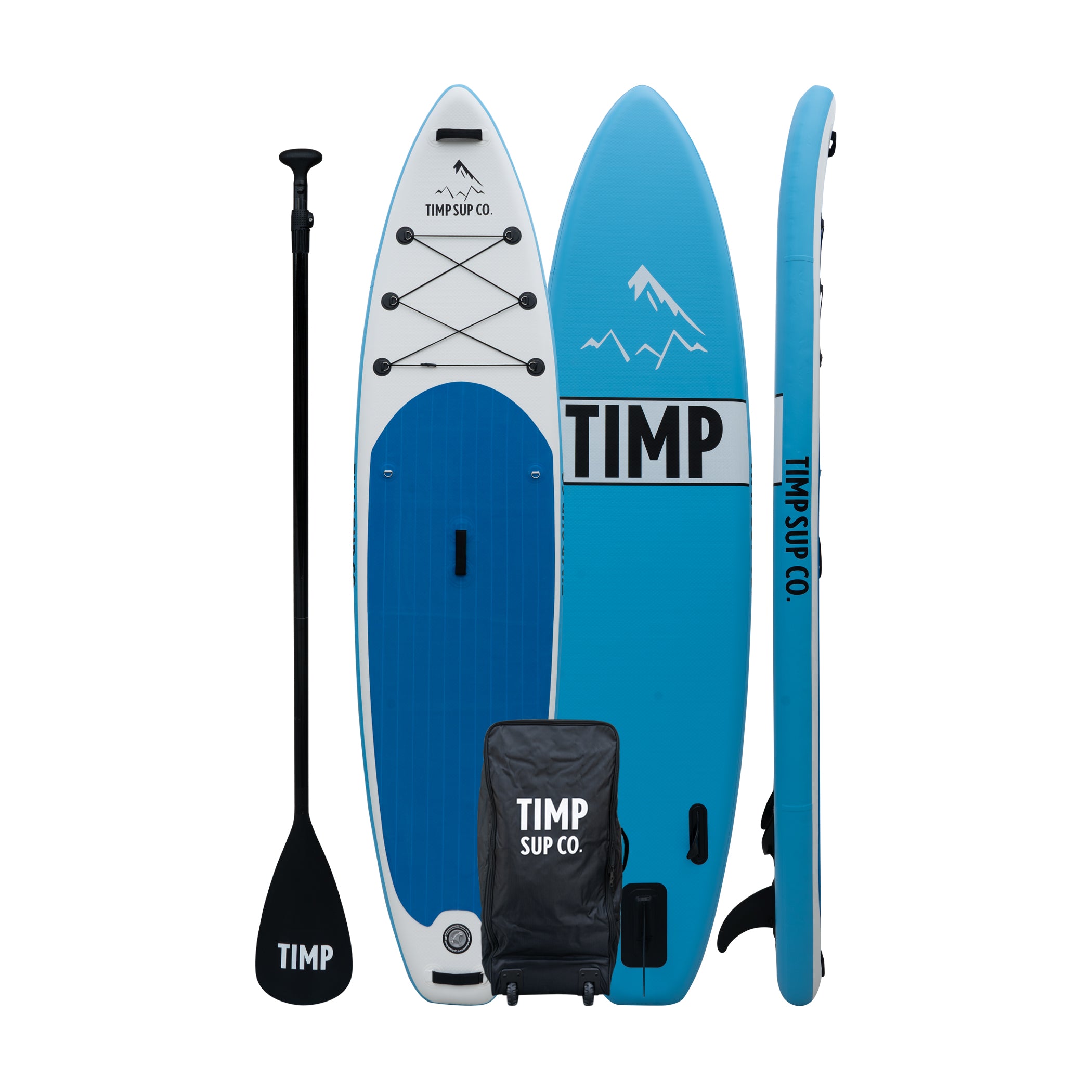 TIMP 11' Inflatable Paddle Board - Glacier Blue - TIMP Sup Co