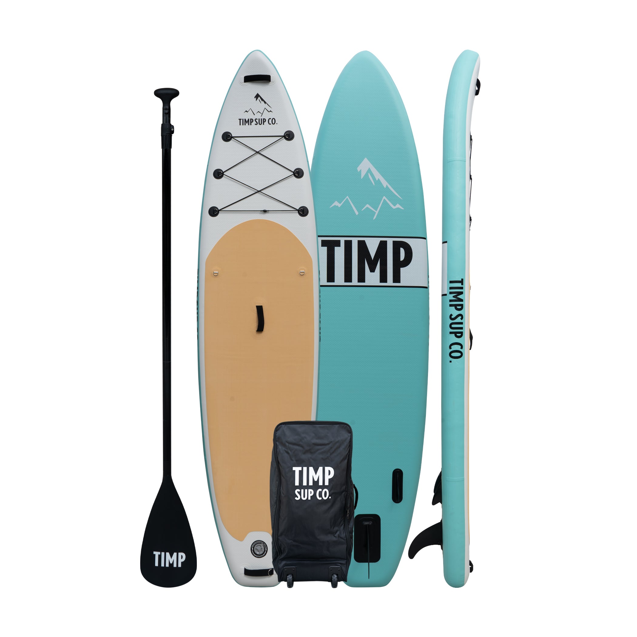 TIMP 11' Inflatable Paddle Board - Light Forest - TIMP Sup Co