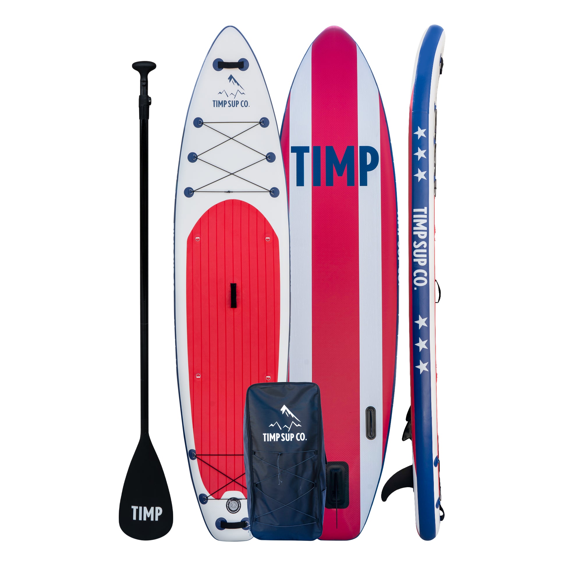 TIMP 11' Inflatable Paddle Board - Stars & Stripes - 2025 - TIMP Sup Co