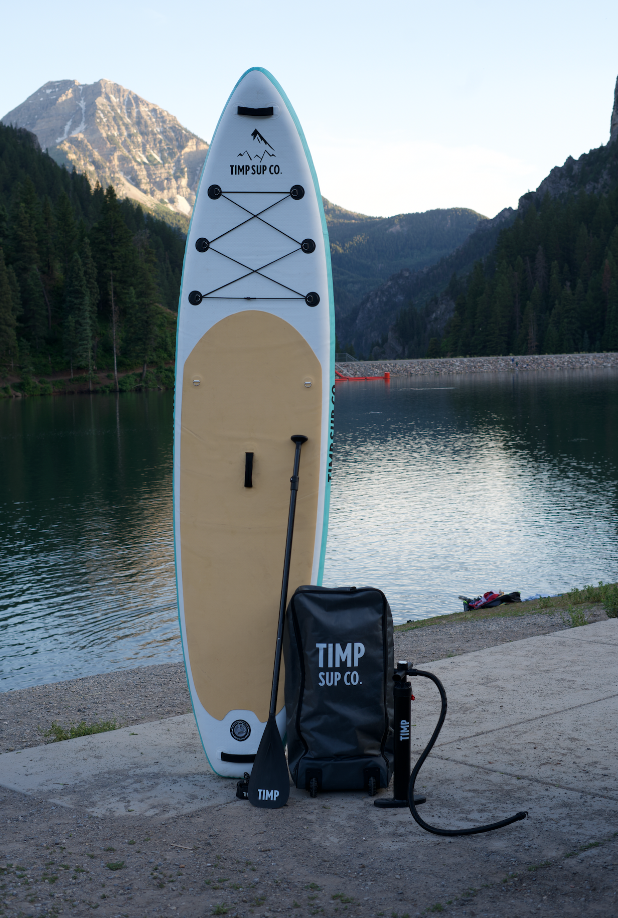 TIMP 11' Inflatable Paddle Board - Light Forest - TIMP Sup Co