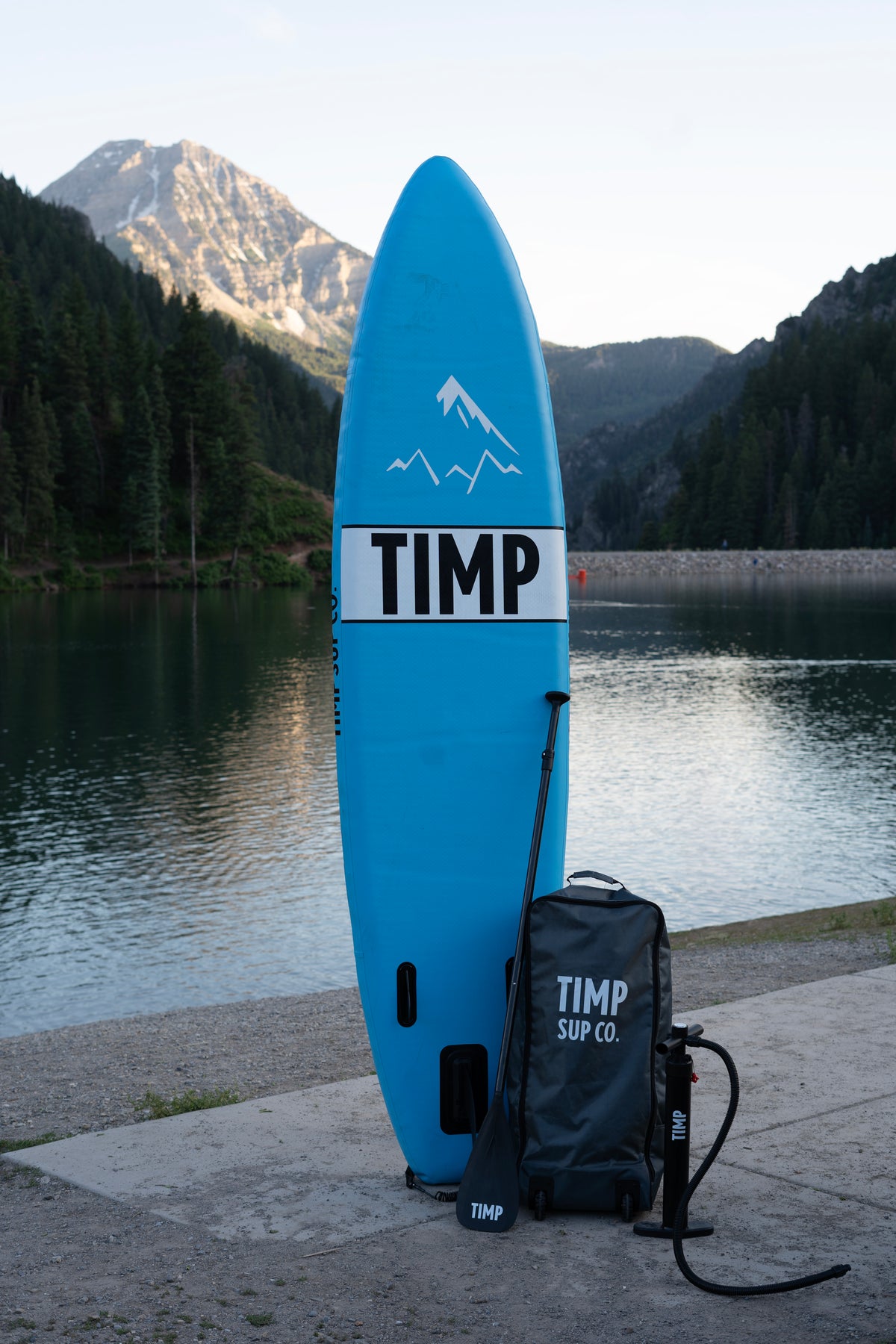 TIMP 11' Inflatable Paddle Board - Glacier Blue - TIMP Sup Co