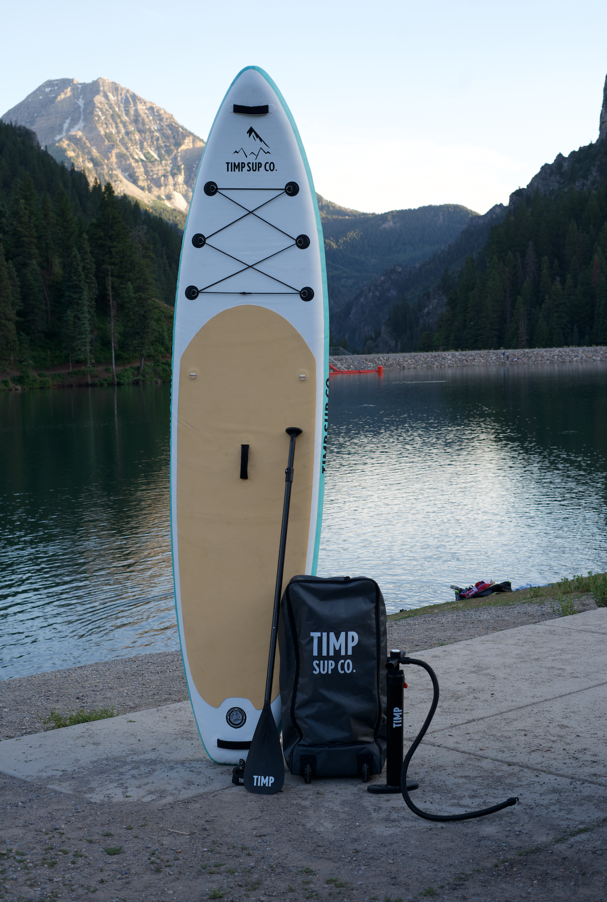 TIMP 11' Inflatable Paddle Board - Light Forest